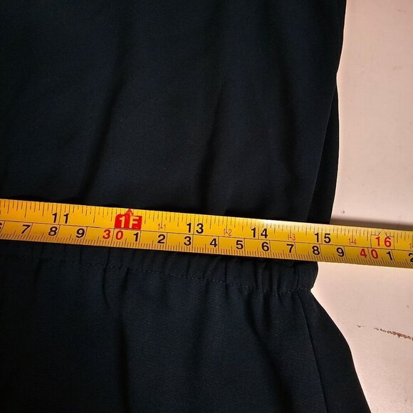 Aritzia Sunday Best Cinched Waist Sheath Mini Dress Pleated Long Sleeve Green 6‎ - Picture 10 of 12